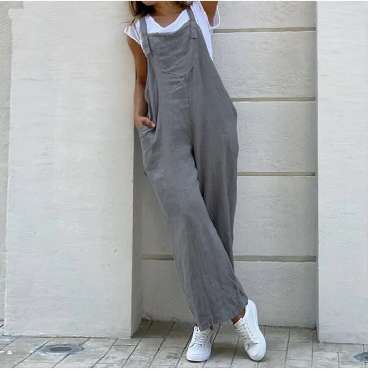 Maya | Damoverall med axelband och sidfickor