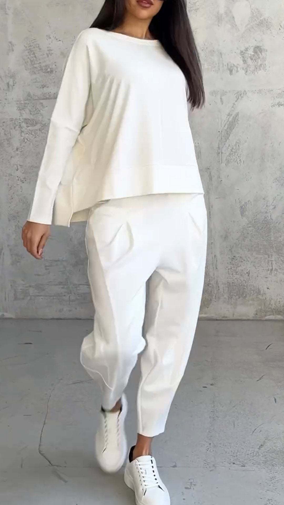 Dam Lounge-set, Tvådelat för Avkoppling