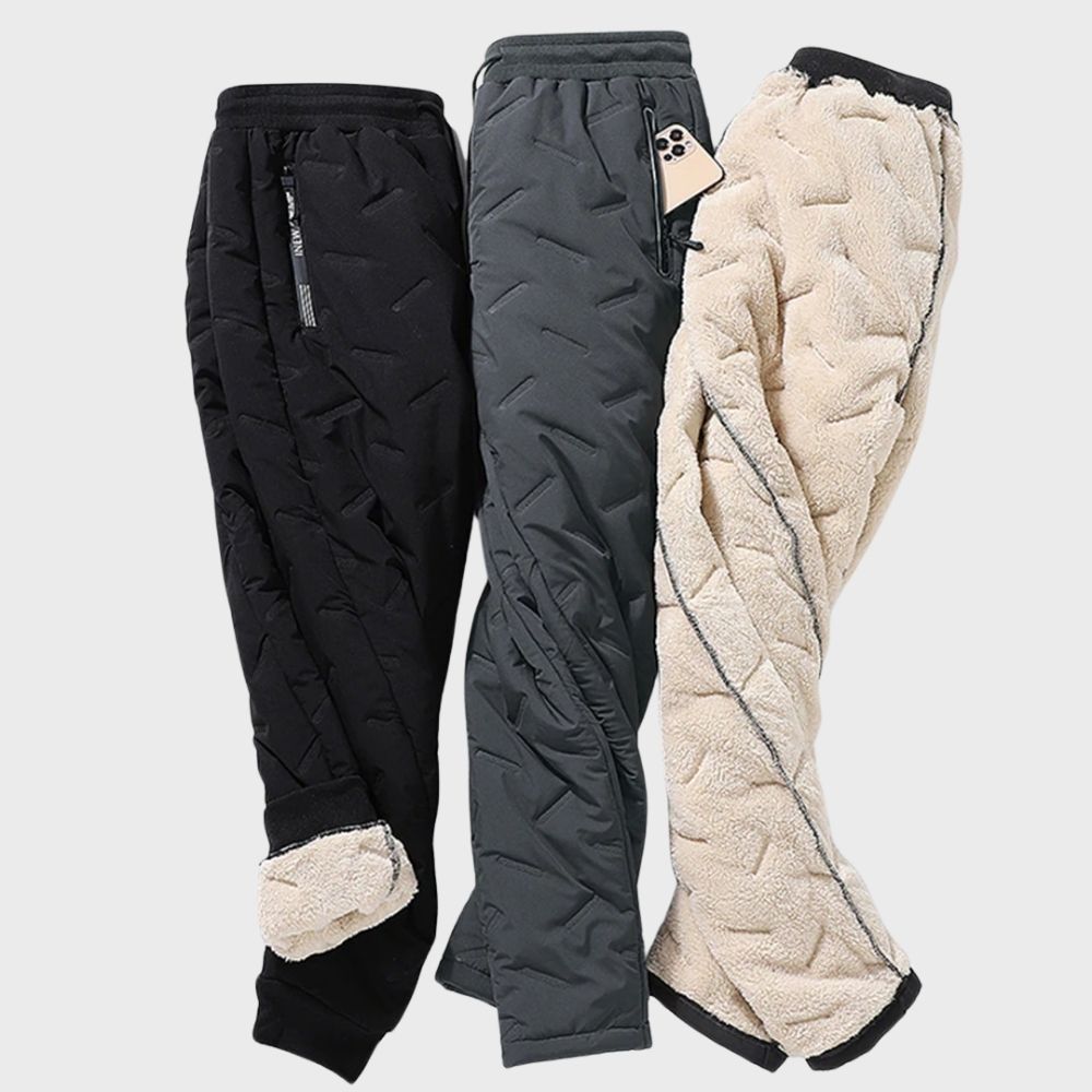 Bekväma vinterbyxor för herrar - Logan Winter Edition
