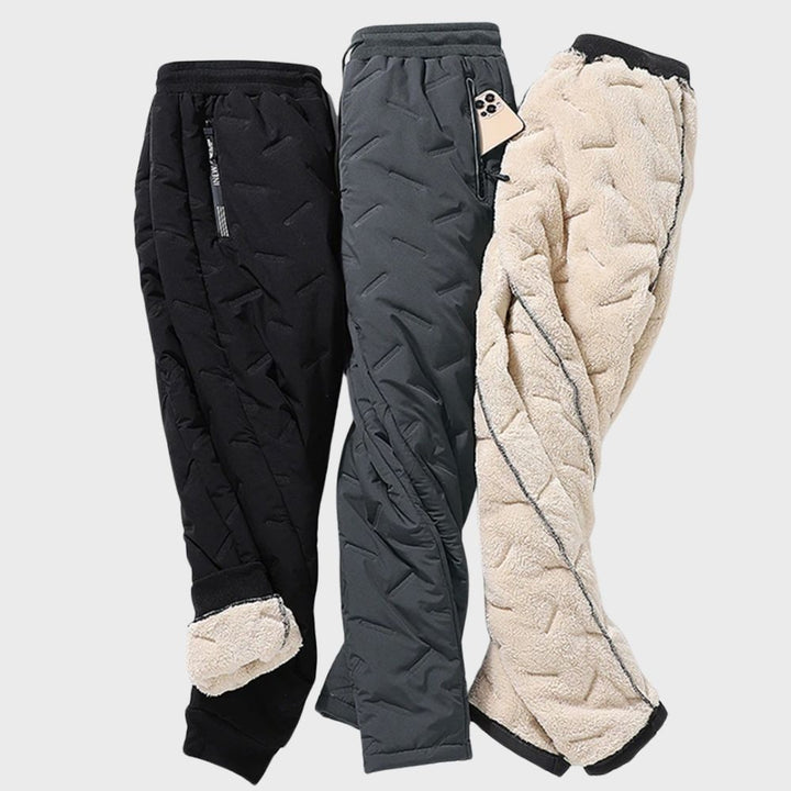 Bekväma vinterbyxor för herrar - Logan Winter Edition