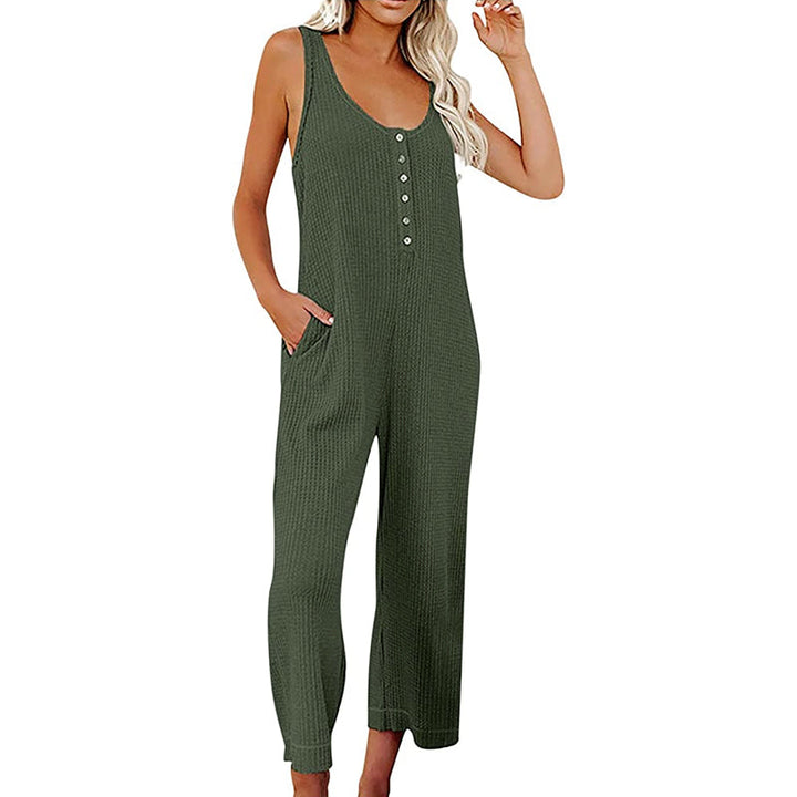 Damer Jumpsuit Byxor med All-Season Komfort