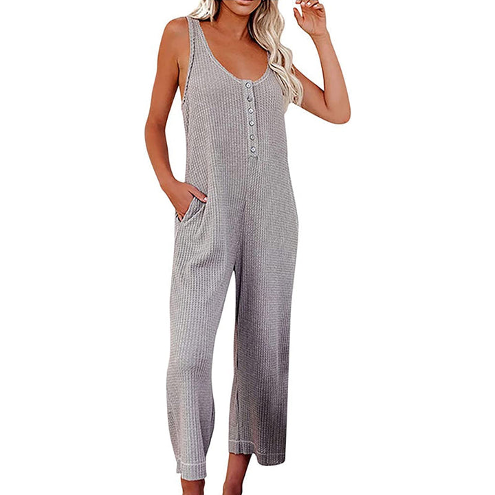 Damer Jumpsuit Byxor med All-Season Komfort