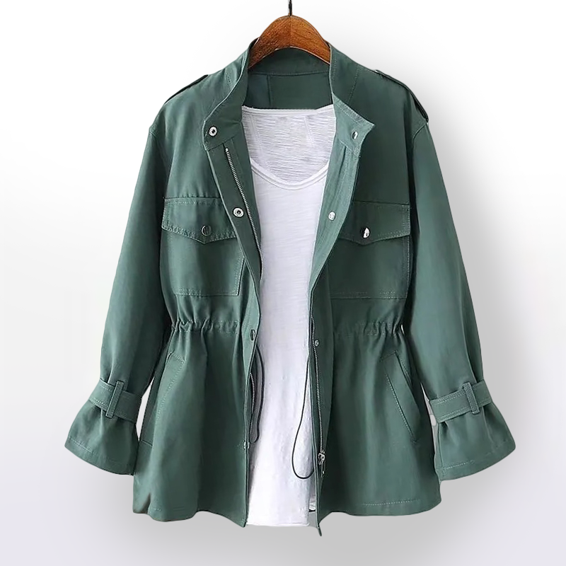 Dam cargo-trenchcoat för hösten – Patricia