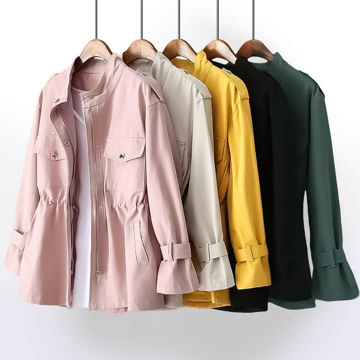 Dam cargo-trenchcoat för hösten – Patricia