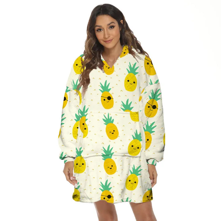 Ember | Dames hoodie met capuchon en pandaprint