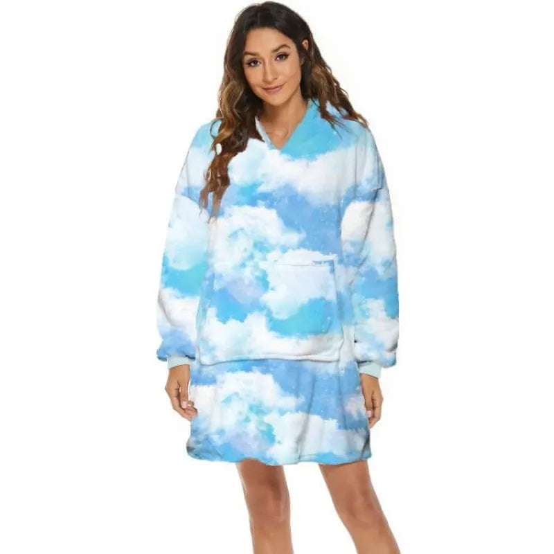 Ember | Dames hoodie met capuchon en pandaprint