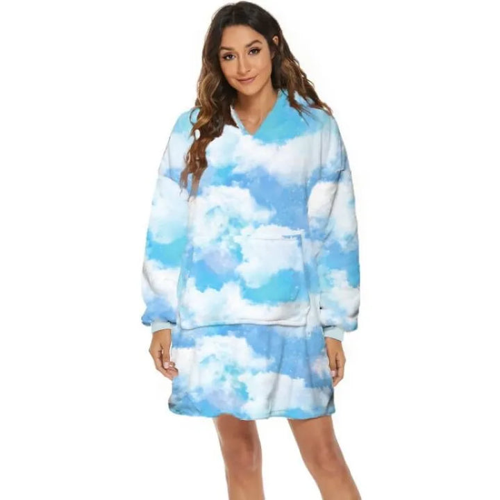 Ember | Dames hoodie met capuchon en pandaprint
