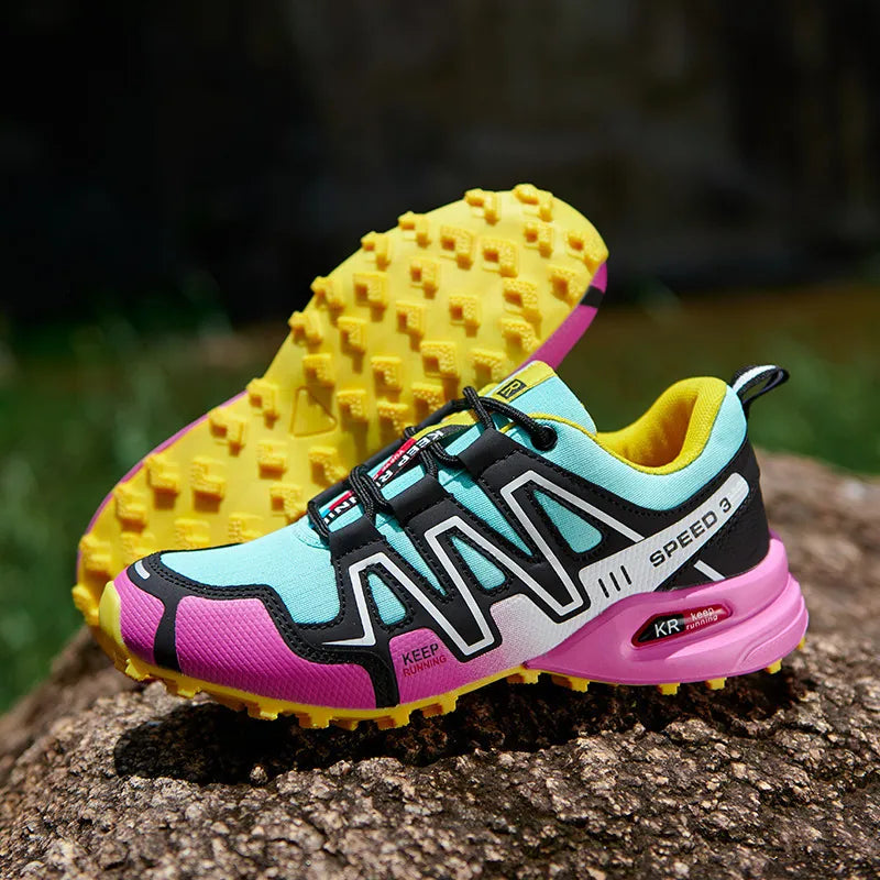 Piper | Dames sneakers met profielzool en vetersluiting