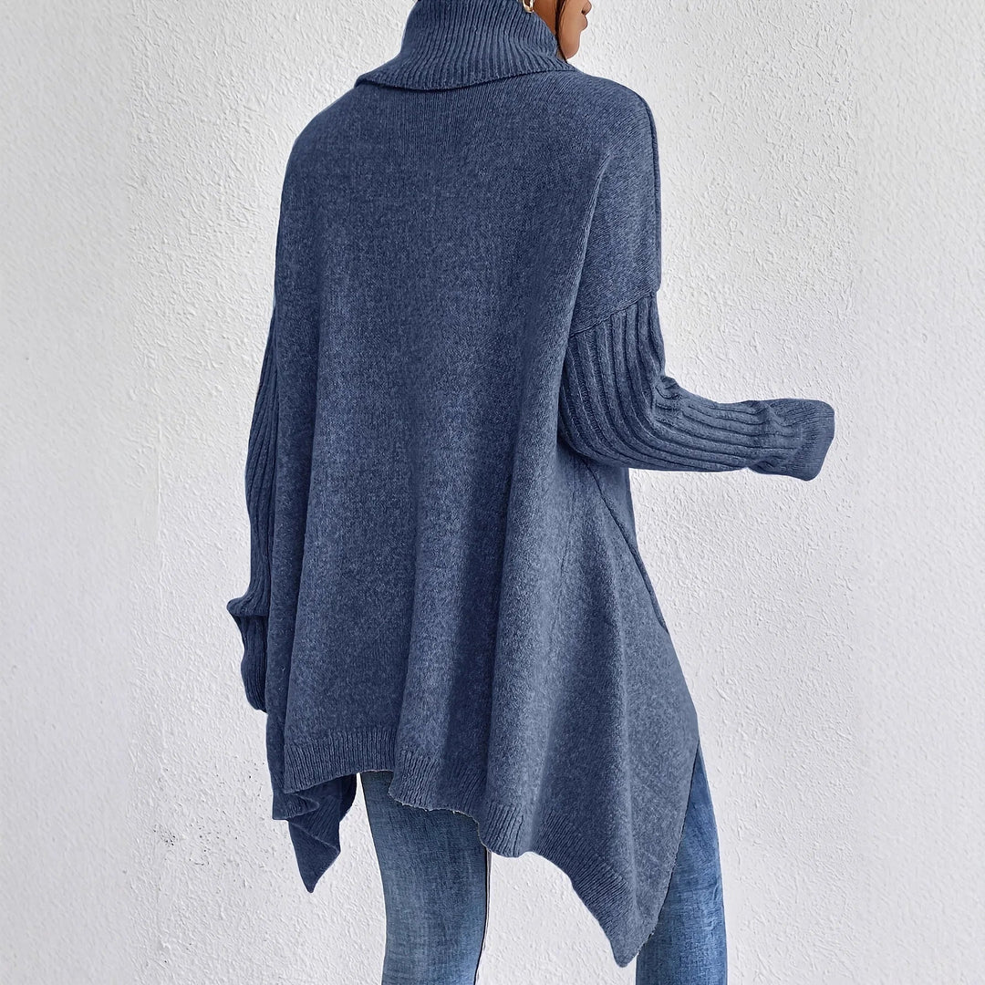 Dam Turtleneck Tröja Vinterstil
