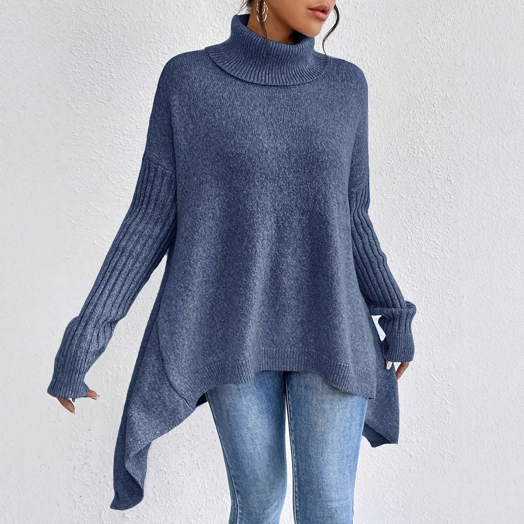 Dam Turtleneck Tröja Vinterstil