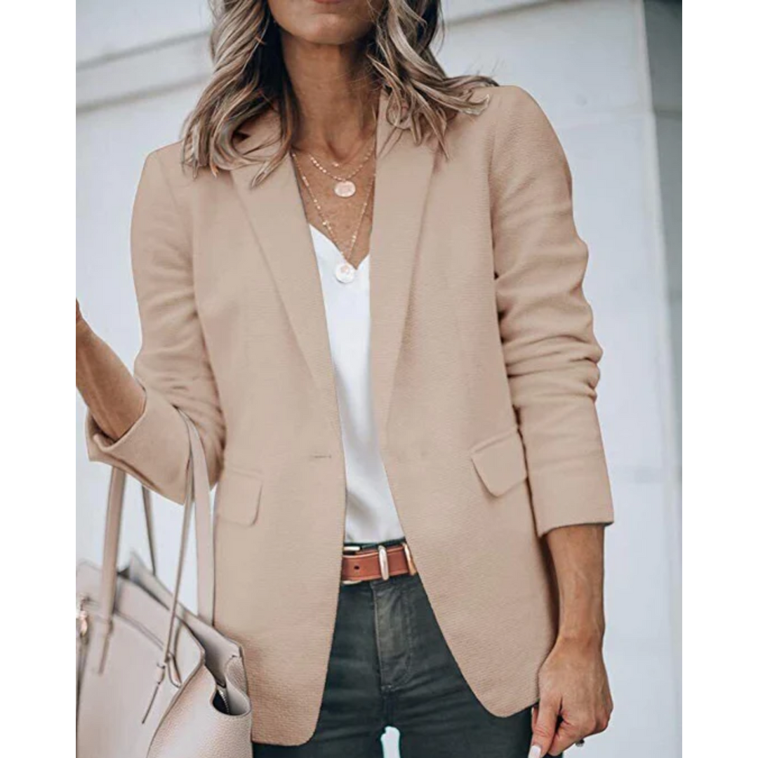 Kvinnors Klassiska Blazer – Elegant & Mångsidig Vardags- och Feststil
