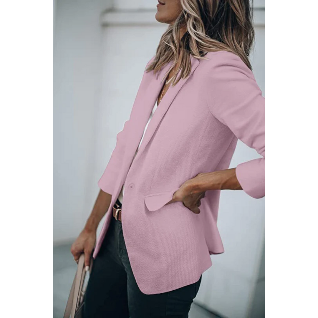 Kvinnors Klassiska Blazer – Elegant & Mångsidig Vardags- och Feststil