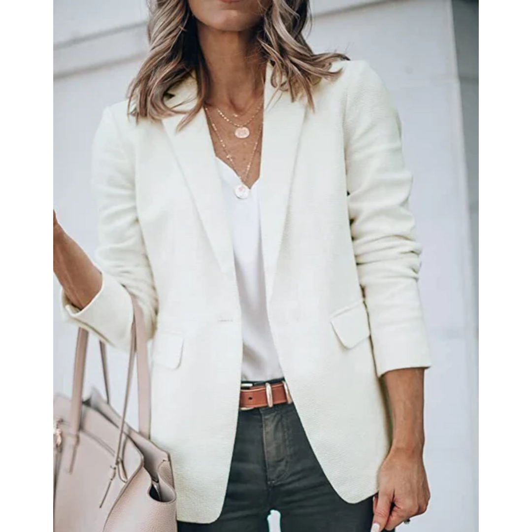 Kvinnors Klassiska Blazer – Elegant & Mångsidig Vardags- och Feststil