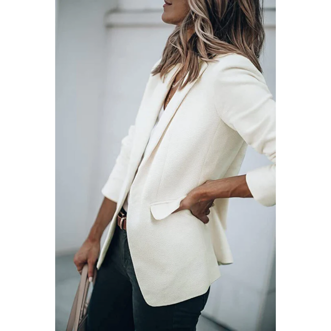 Kvinnors Klassiska Blazer – Elegant & Mångsidig Vardags- och Feststil