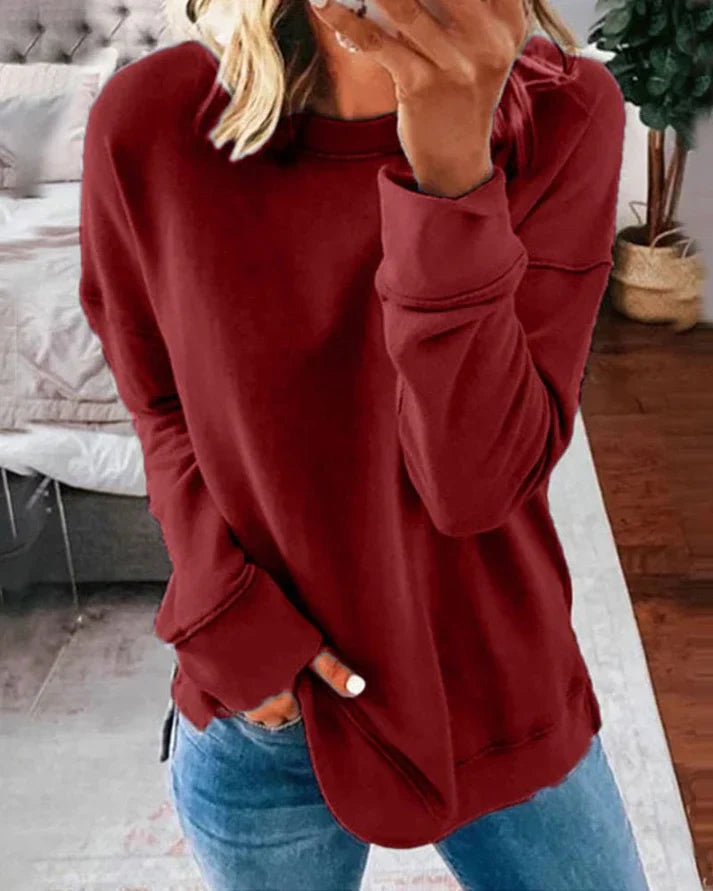 Dam Sweatshirt med Fritidsstil