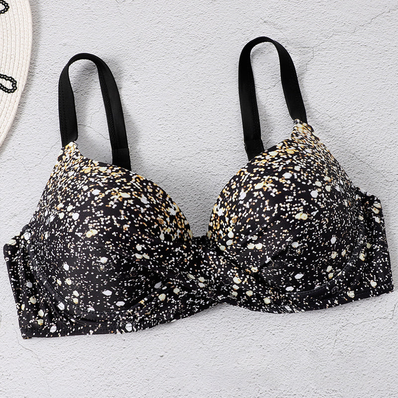 Glittrande Bikini för Damer med Hög Midja