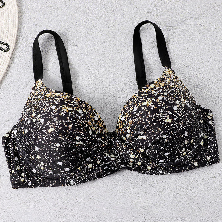Glittrande Bikini för Damer med Hög Midja
