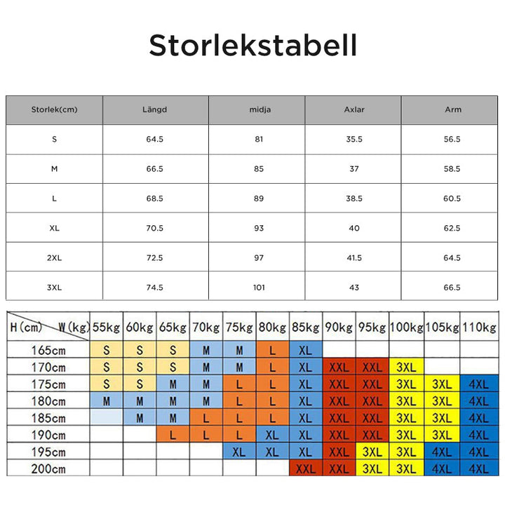 Herr Andningsbar Stretchig Sportskjorta