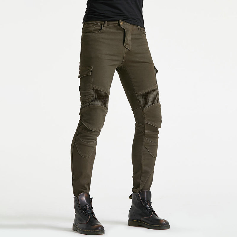 Herr MC Jeans med Skyddsfoder