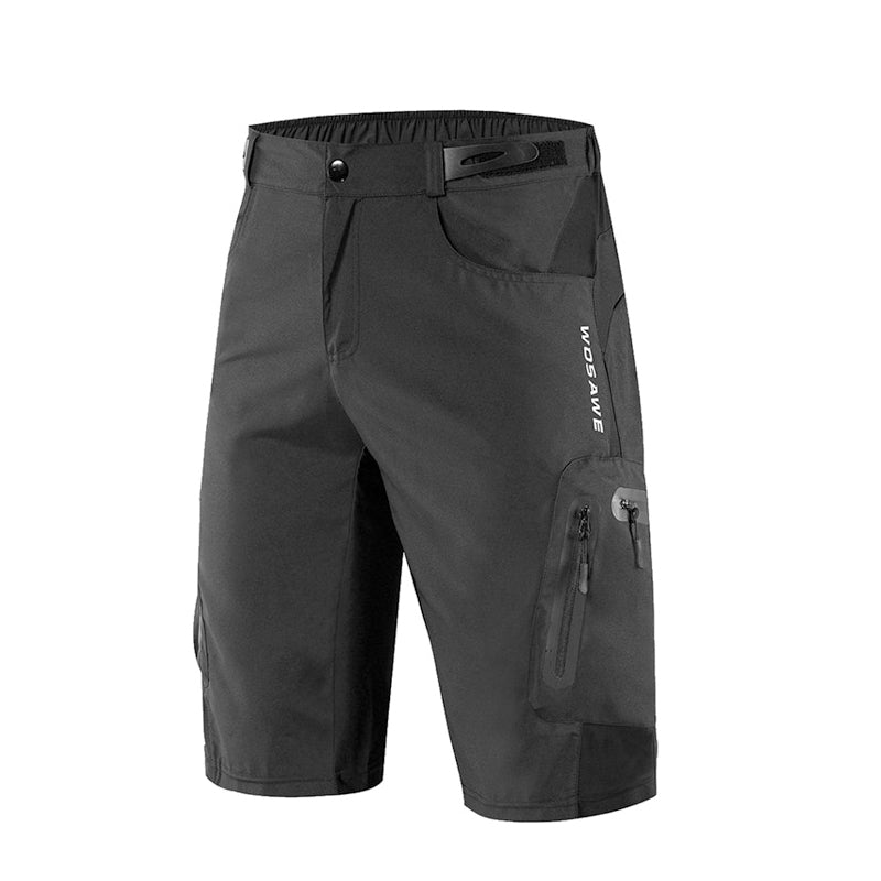 Herr Cykelshorts Med Reflekterande Detaljer Andningsbara