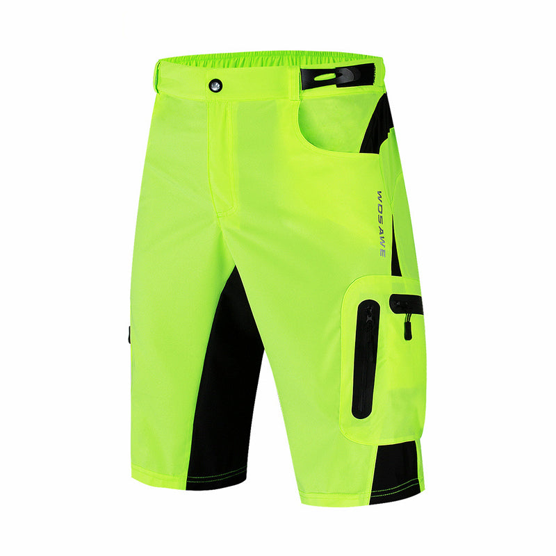 Herr Cykelshorts Med Reflekterande Detaljer Andningsbara