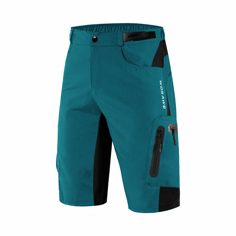 Herr Cykelshorts Med Reflekterande Detaljer Andningsbara