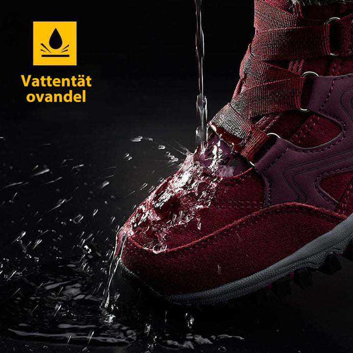 Herrar Vintersneakers med Fodring och Snölöv