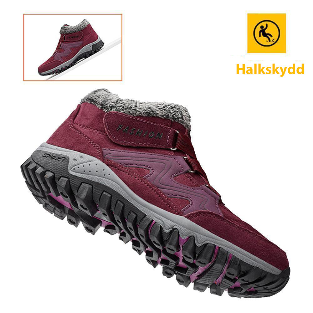 Herrar Vintersneakers med Fodring och Snölöv