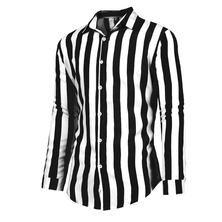 Herrskjorta med lång ärm - Klassisk design