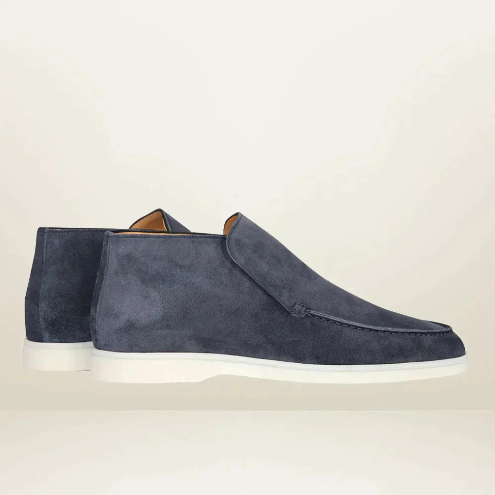 Herrloafers med elegant stil och lättviktssula