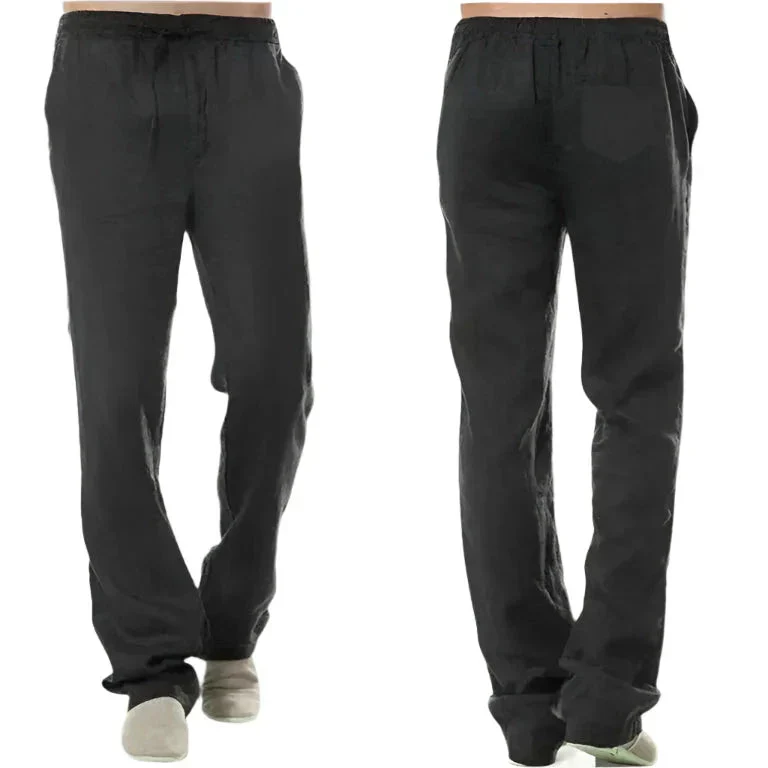 Herr Casual Byxor med Justerbart Midjeband