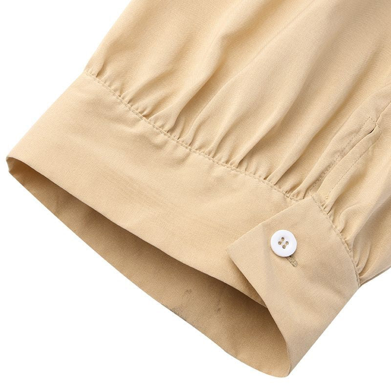 Kortärmad Jumpsuit Dam med Knäppning