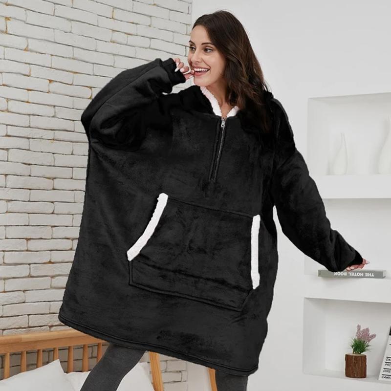Lös och Mysig Hoodie för Dam och Herr