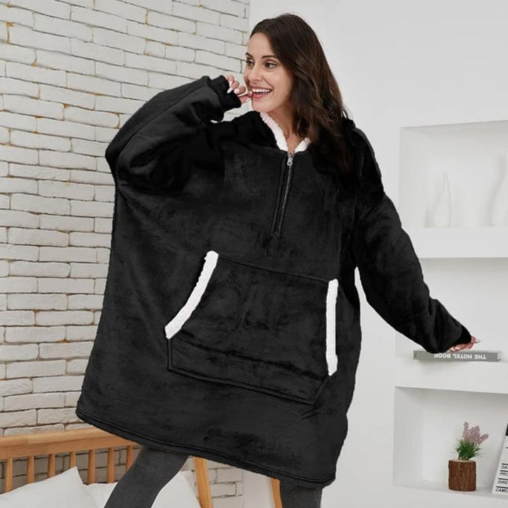 Lös och Mysig Hoodie för Dam och Herr