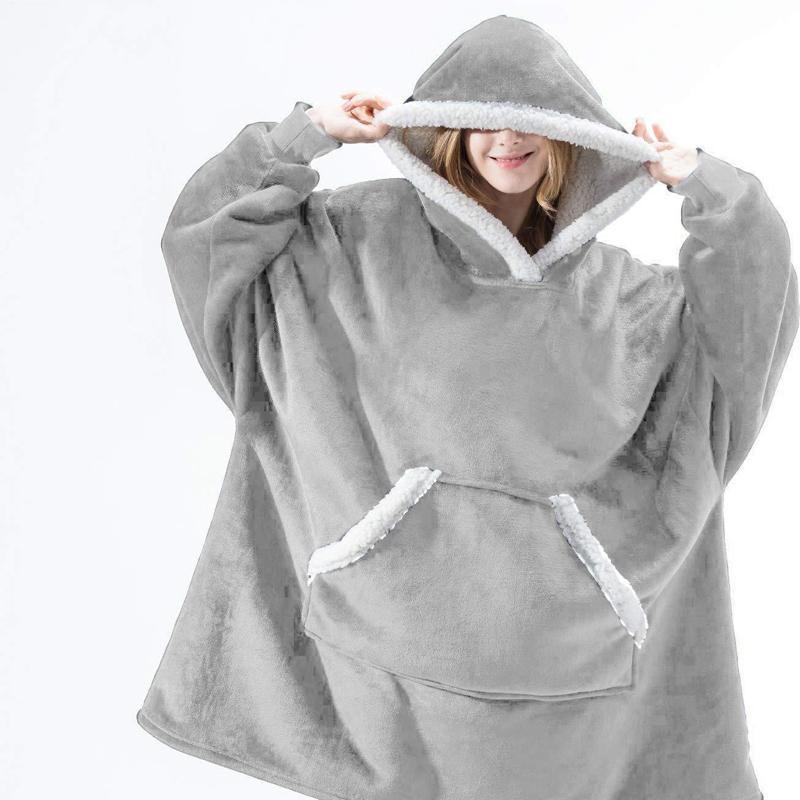 Lös och Mysig Hoodie för Dam och Herr