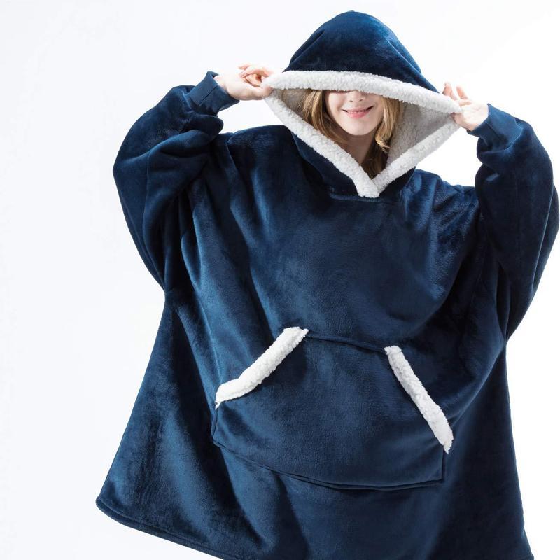 Lös och Mysig Hoodie för Dam och Herr
