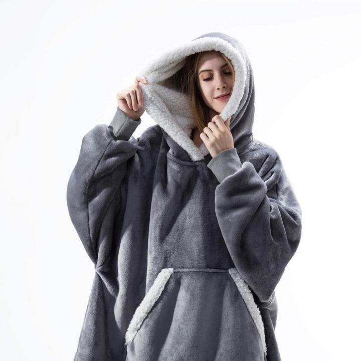 Lös och Mysig Hoodie för Dam och Herr