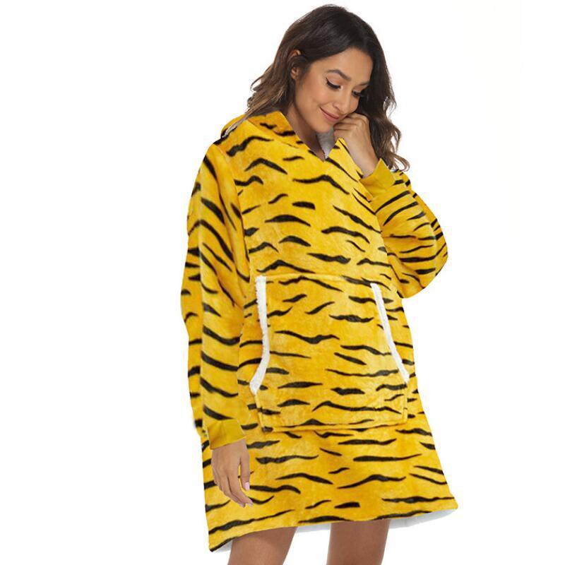 Lös och Mysig Hoodie för Dam och Herr