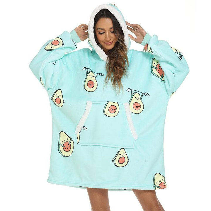Lös och Mysig Hoodie för Dam och Herr