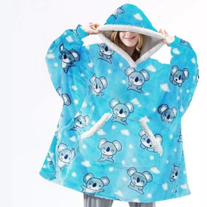 Lös och Mysig Hoodie för Dam och Herr