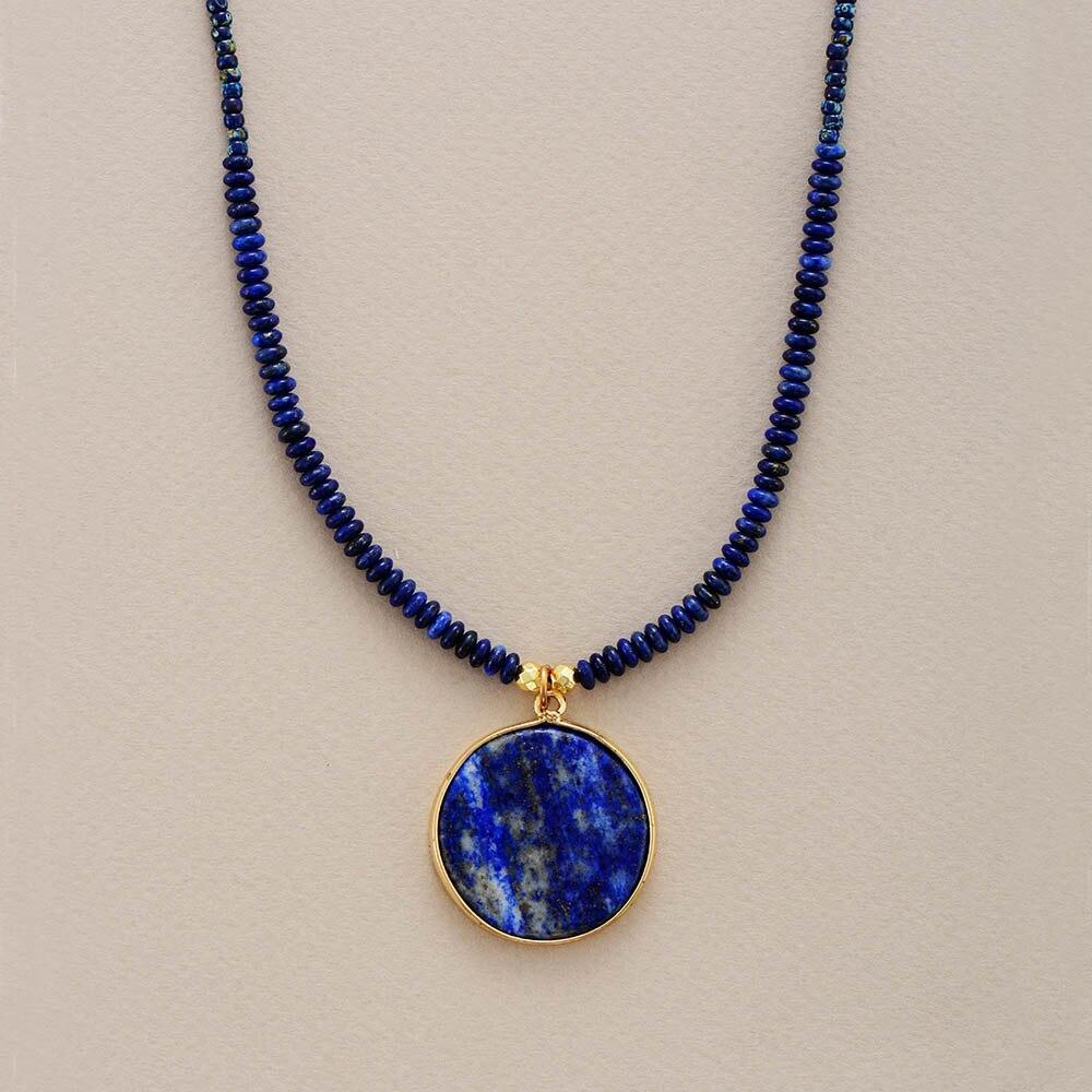 Runt lapis-halsband - Astrid