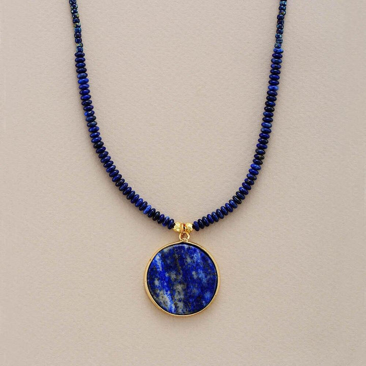 Runt lapis-halsband - Astrid