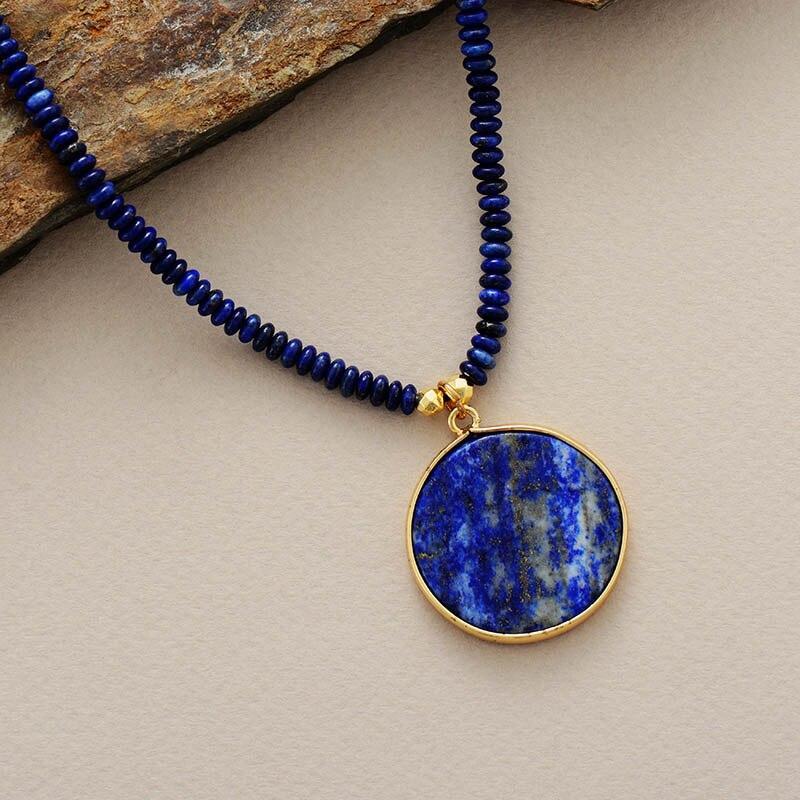 Runt lapis-halsband - Astrid