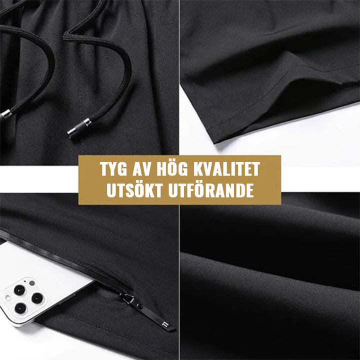 Mäns Snabbtorkande Lätta Träningsshorts