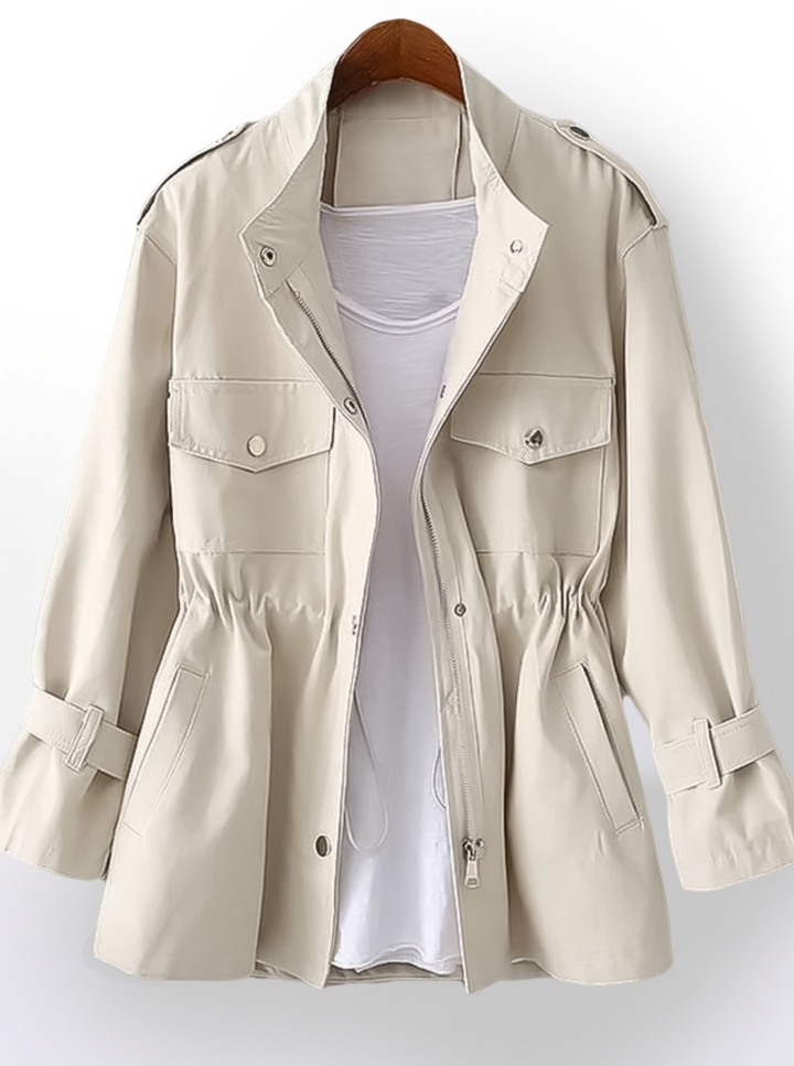 Dam cargo-trenchcoat för hösten – Patricia