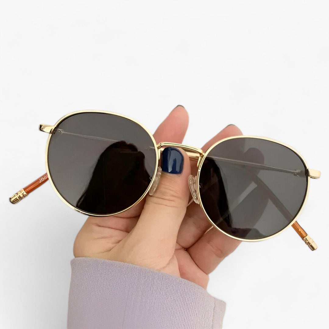 Unisex-designerglasögon med runda glas – Nova