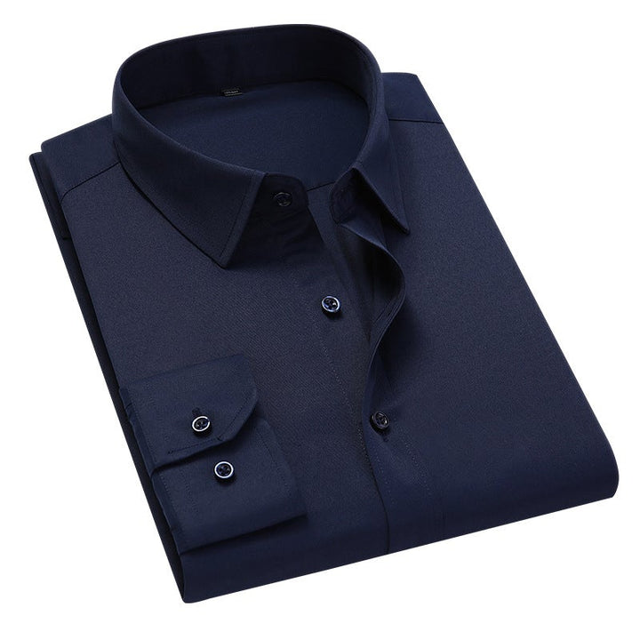 Slim Fit Skjorta Herr - Elastisk och Stilren Design